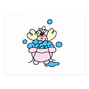 307x307 Bubble Bath Postcards Zazzle Ca