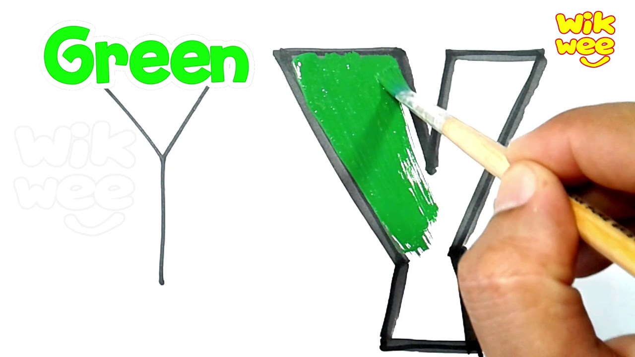 1280x720 Learn Drawing Alphabet Colors For Kids Children Nursery Rhyme