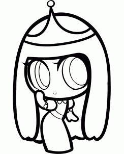 244x302 How To Draw Chibi Princess Bubblegum, Adventure Time Step Art