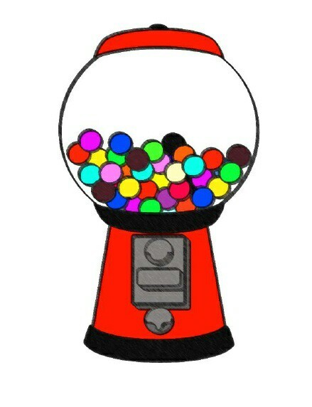 Bubble Gum Machine Drawing | Free download on ClipArtMag