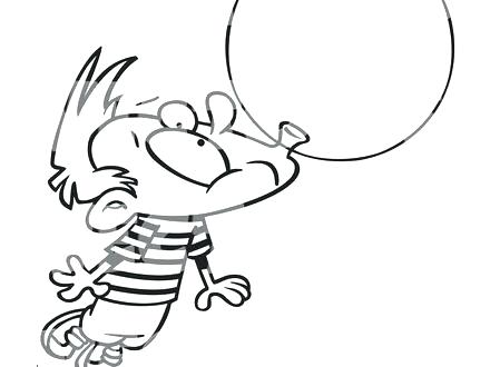 440x330 Bubble Gum Machine Coloring