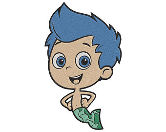 340x270 bubble guppies fabric etsy