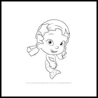 200x200 how to draw bubble guppies cartoon characters drawing tutorials