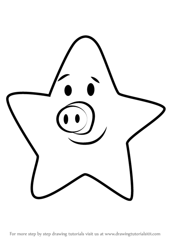 567x800 learn how to draw piggy from bubble guppies