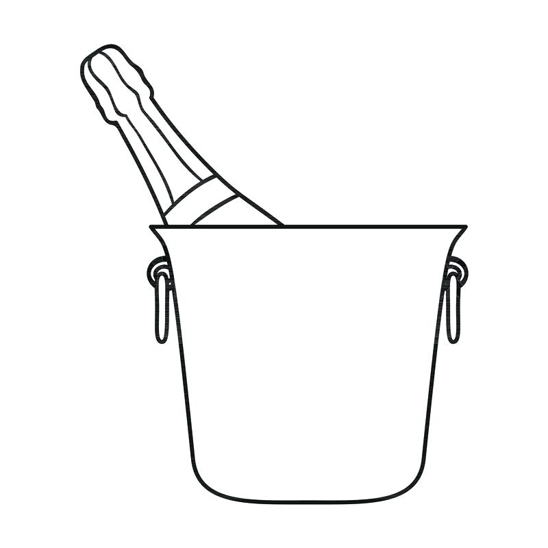 800x800 Ice Bucket Clip Art