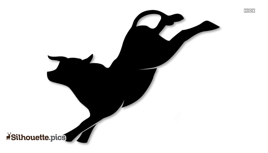 934x534 Bucking Bull Vector Silhouette Silhouette Pics