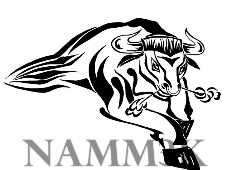 728x546 Bull Charging Drawing A Shark Photos Bucking Artistic Cat Easy