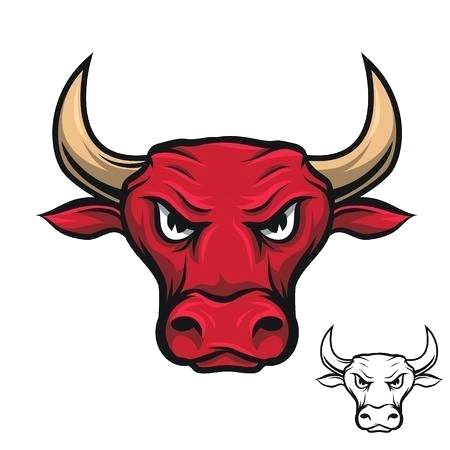 450x450 How To Draw The Bulls Bull Drawing Bulldogs Draw Nrl