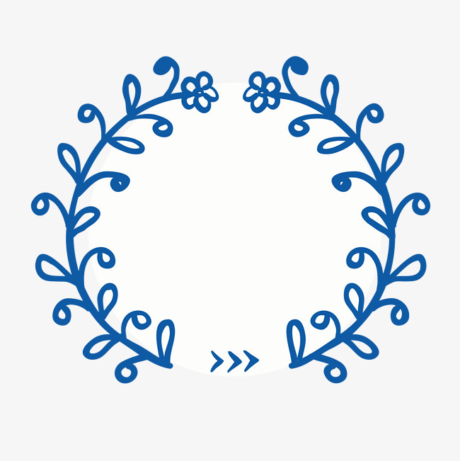 650x651 Free Buckle Line Drawing Doodle Border Image