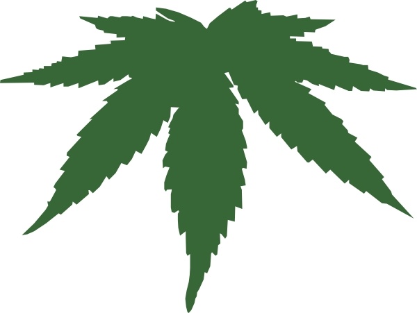 600x451 Cannabis Leaf Clip Art Free Vector In Open Office Drawing