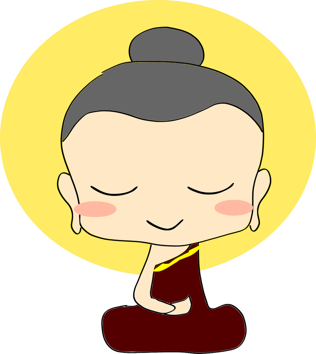 1014x1135 Collection Of Free Buddha Drawing Kids Download On Ui Ex