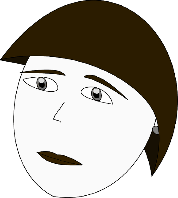 600x666 Drawing Buddha Side Profile Transparent Png Clipart Free