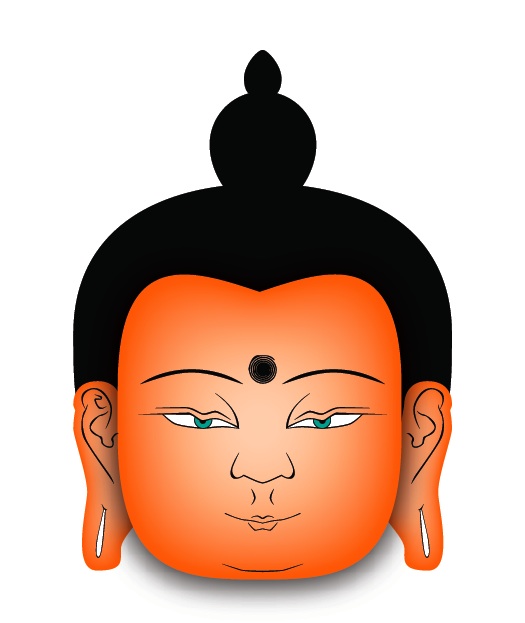 525x623 Buddha Head Drawing Car Tuning Clipart