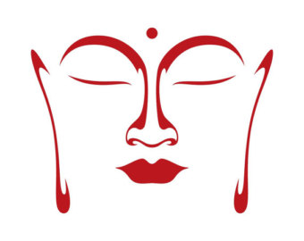340x270 Clipart Buddha Face