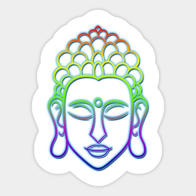 630x630 Buddha Face Multi Color