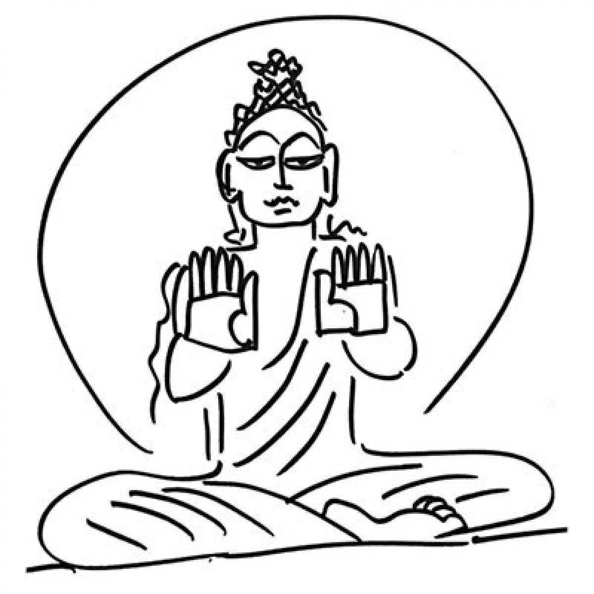 1200x1200 Listening To The Buddha's Hands