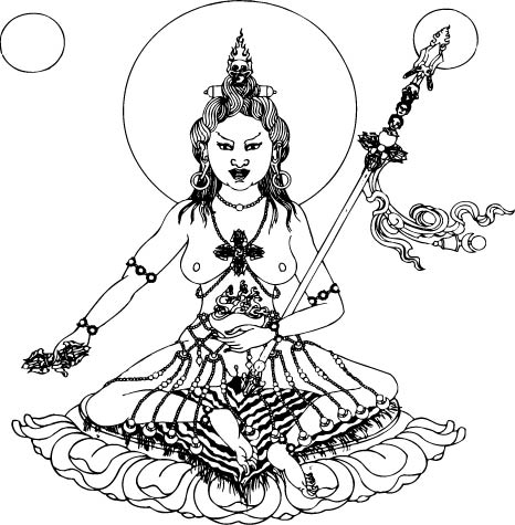 466x475 Yidams A Godless Approach, Naturally! Vividness