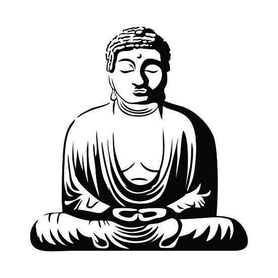 550x550 Drawing Buddha Creative Transparent Png Clipart Free Download