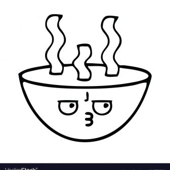 336x336 Ramen Bowl Drawing Acai Cereal Brown Toilet Brush Easy Iydunetwork