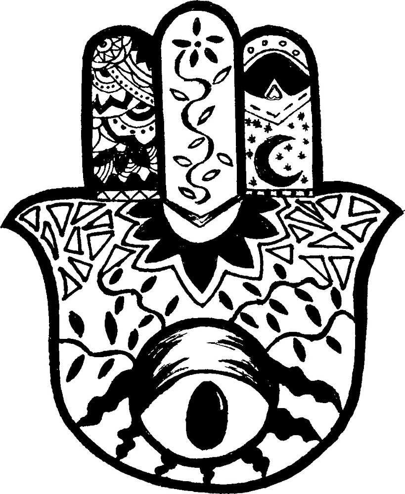 819x1000 Hamsa Drawing Buddhism For Free Download