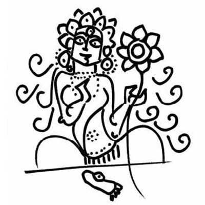 400x400 a buddhist goddess devdutt