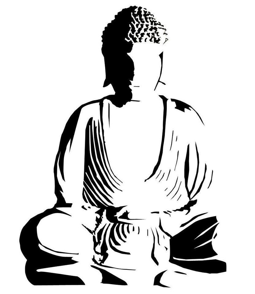 Buddhist Monk Drawing