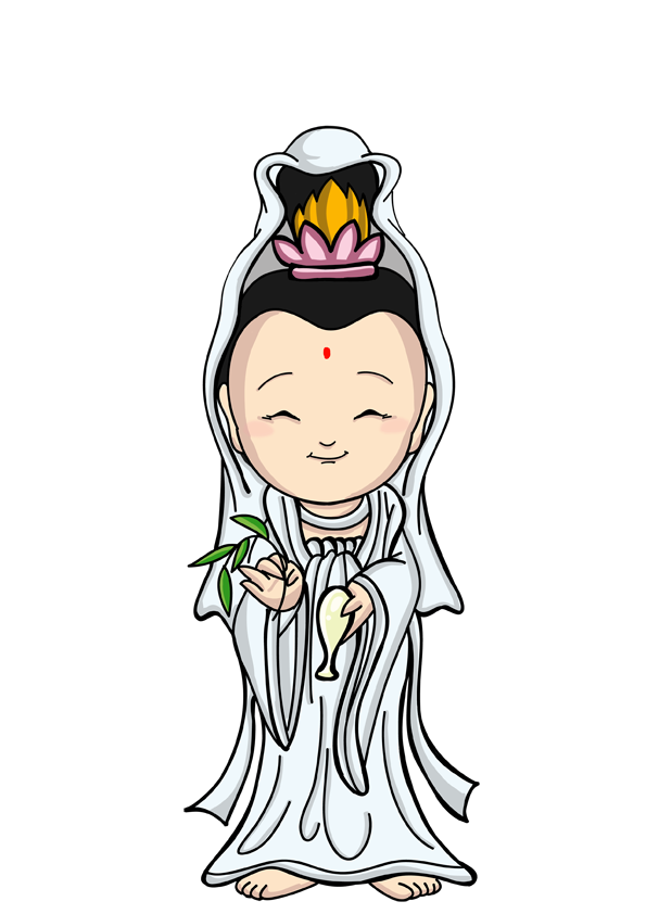 595x842 Buddhist Drawing Cute, Picture