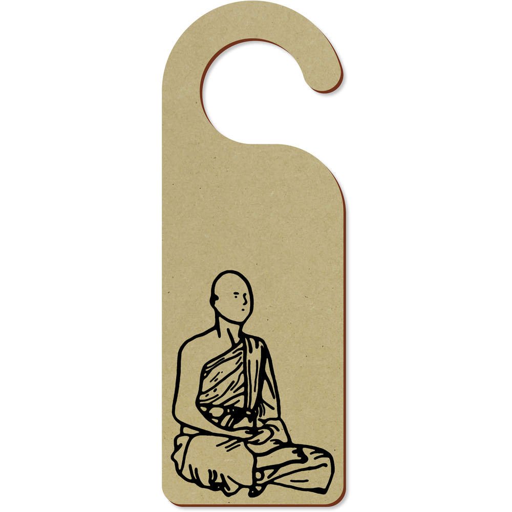 1000x1000 Azeeda 'buddhist Monk' X Door Hanger