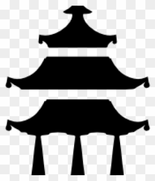 320x374 Vector Illustration Of Buddhist Phrathat Hariphunchai Clipart