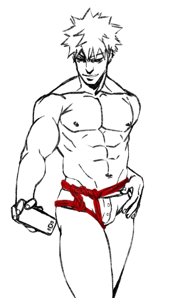 Buff Man Drawing | Free download on ClipArtMag