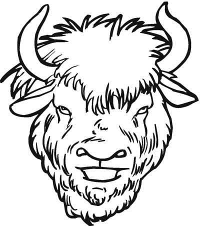 400x452 Water Buffalo Clip Art Car Interior Art And Craft Art