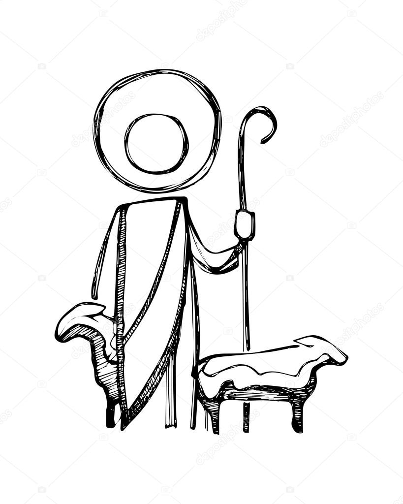 819x1024 Buffalo Drawing Step