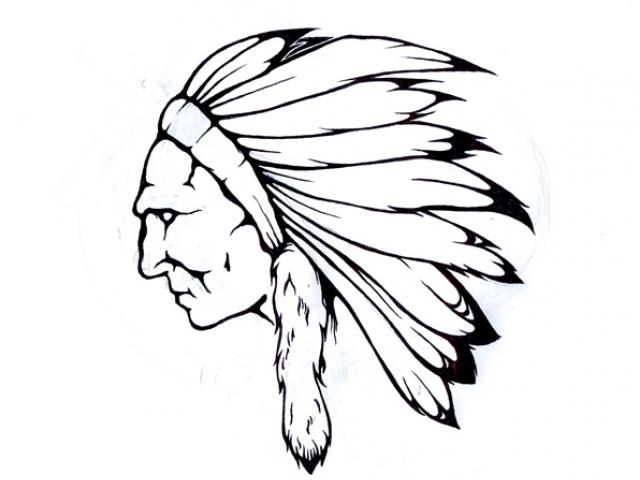 640x480 Chief Clipart Buffalo Head
