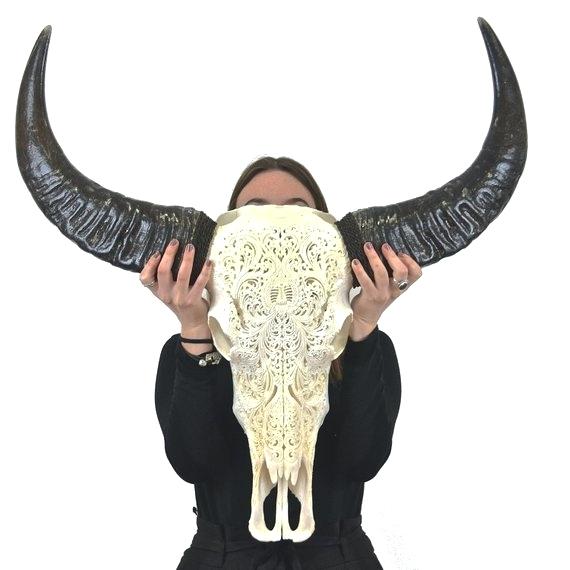 570x570 Buffalo Skull Water Tattoo Kentro