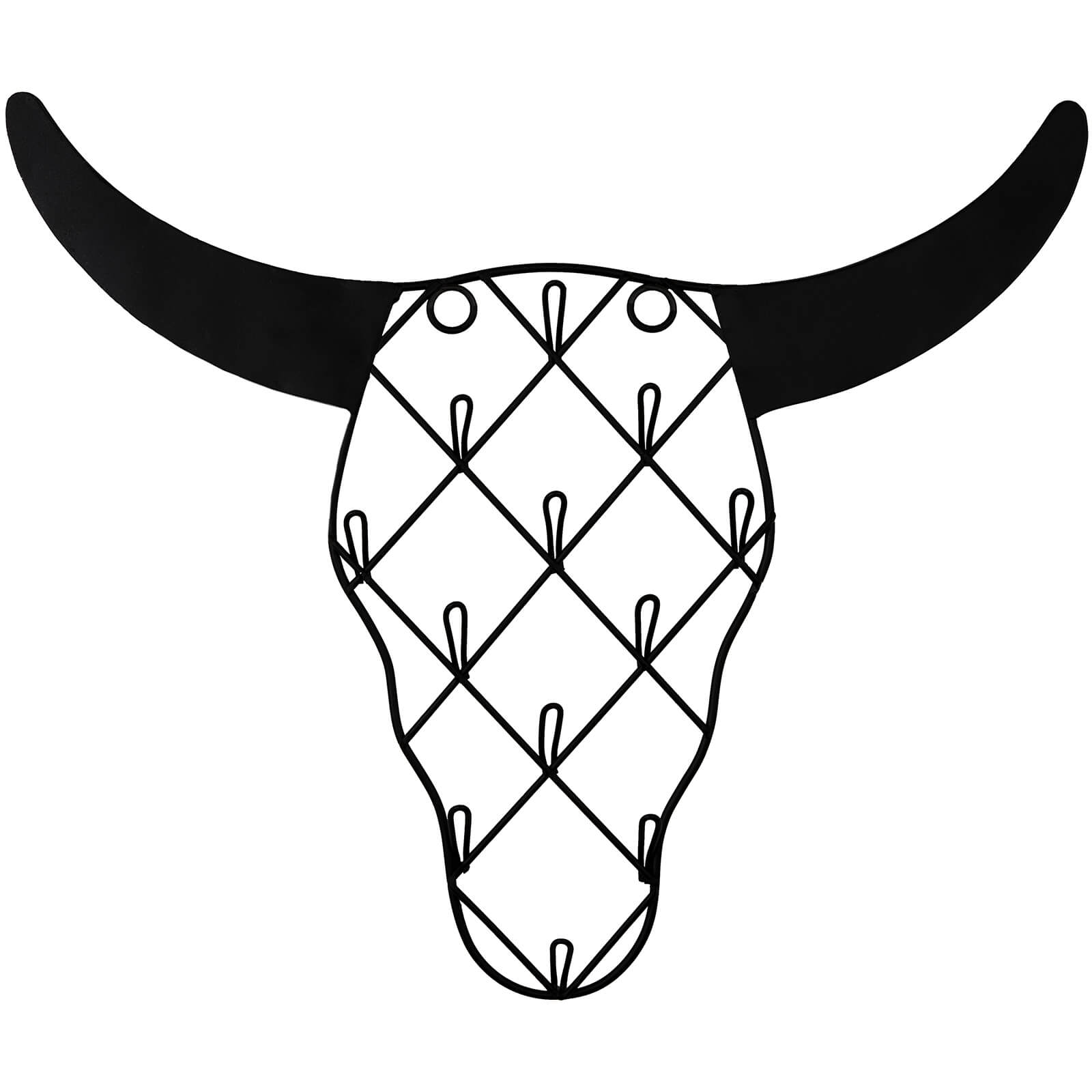 1600x1600 Sass Belle Tribal Buffalo Skull Jewellery Holder Iwoot