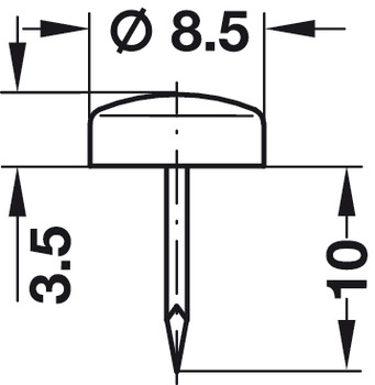 341x350 Door Buffer, For Knocking In Online