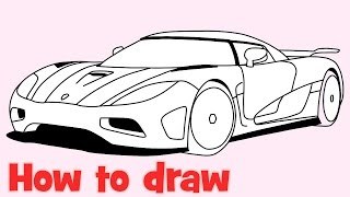 320x180 How To Draw Bugatti Veyron Easy Step Video Download