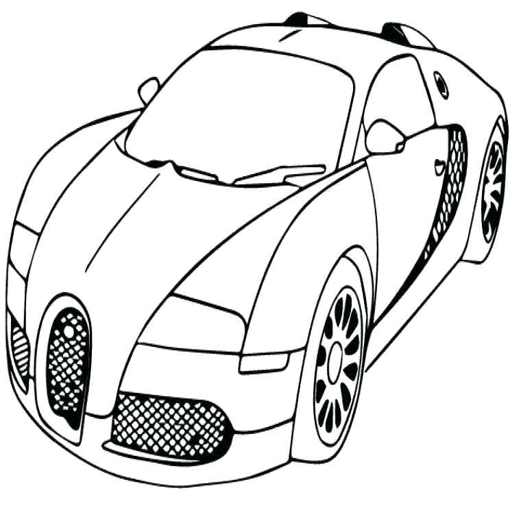 Bugatti Veyron Drawing | Free download on ClipArtMag