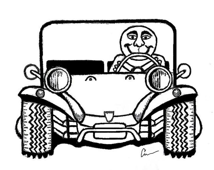 Buggy Drawing