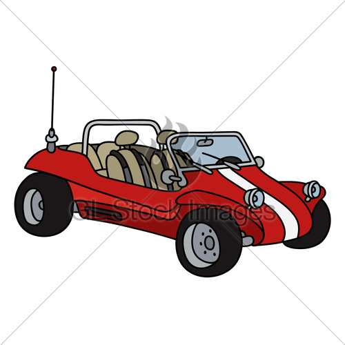 500x500 Red Dunne Buggy Gl Stock Images