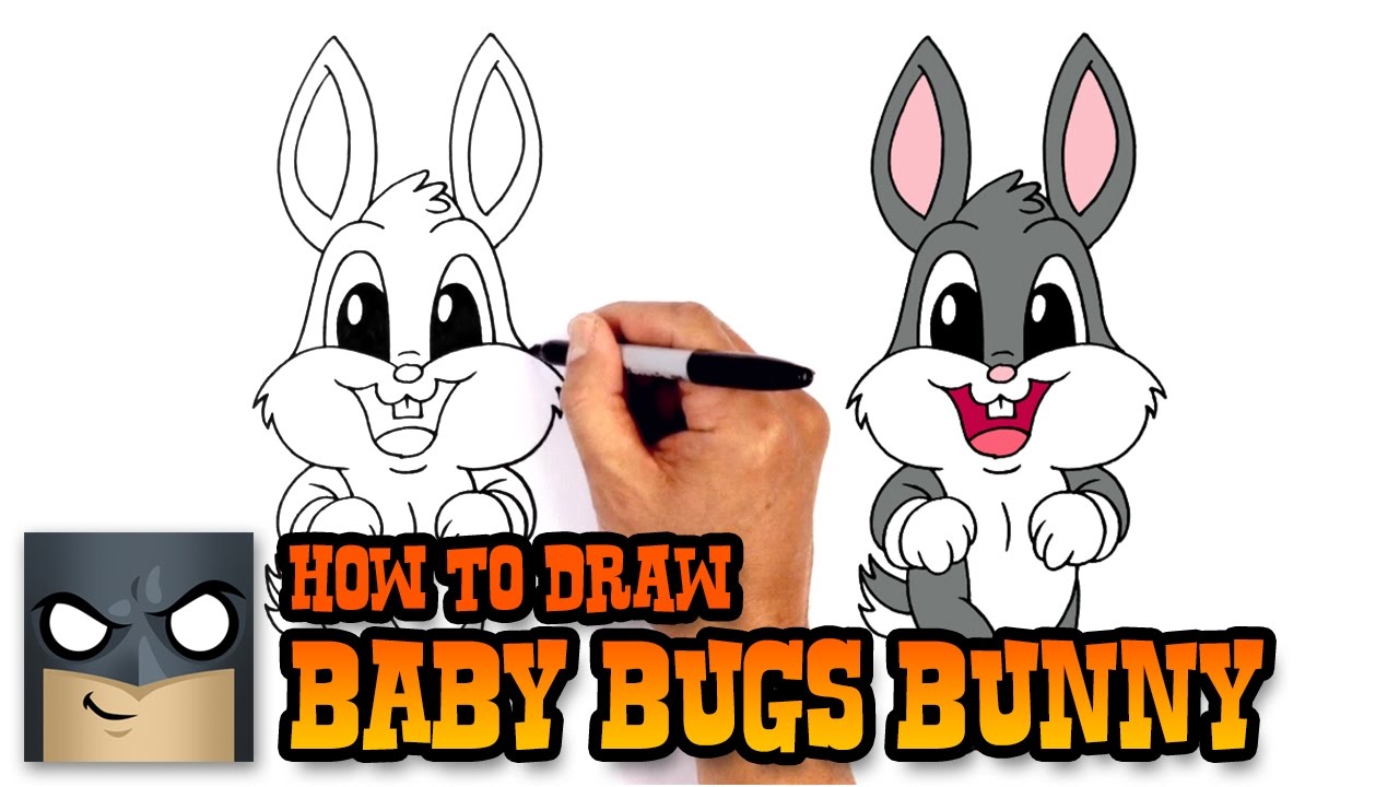 1280x720 How To Draw Bugs Bunny Happy Easter
