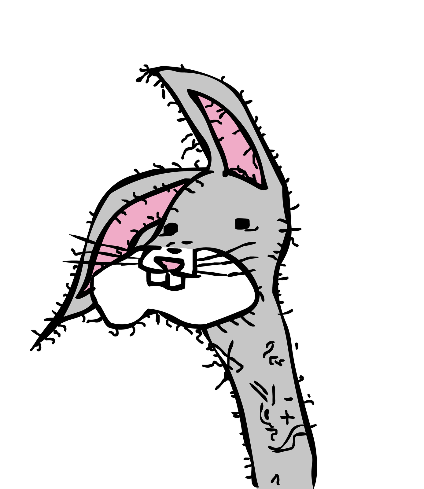 1387x1600 Drawing Bugs Bunny Transparent Png Clipart Free Download