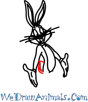 300x350 How To Draw Bugs Bunny