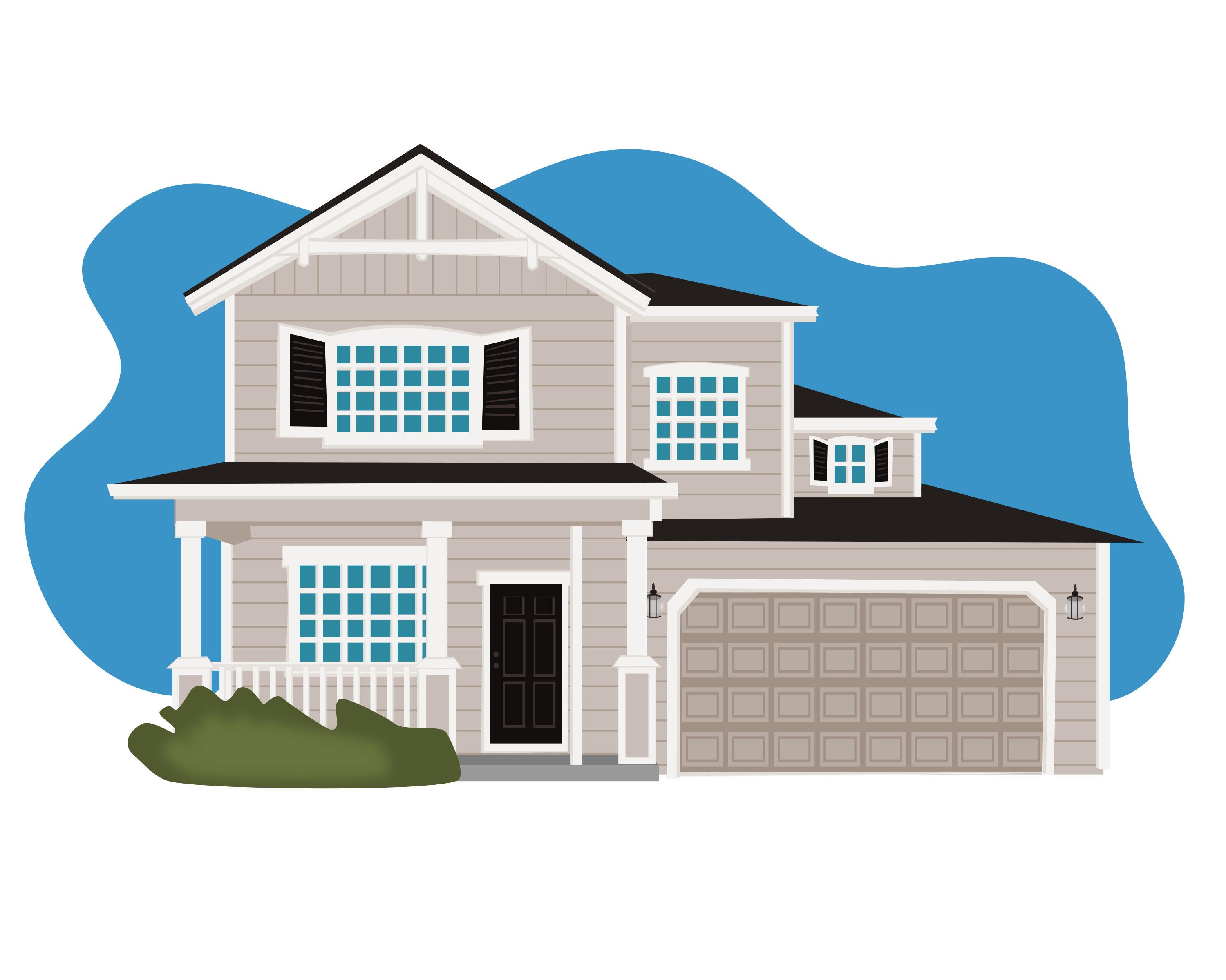 3000x2400 Custom House Drawing Home Building Digital Drawing Pdf Etsy