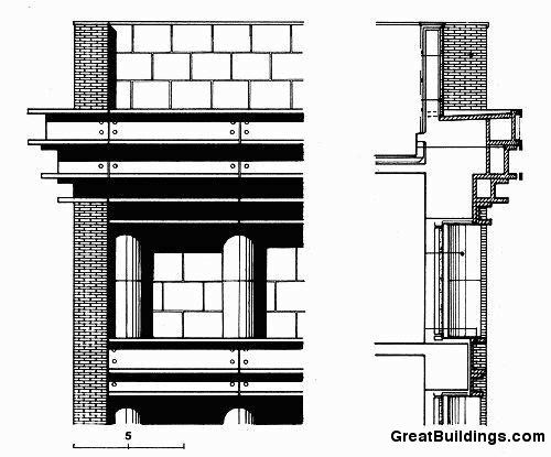 500x415 Great Buildings Drawing