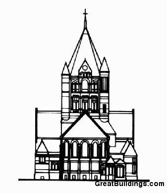 337x389 Great Buildings Drawing