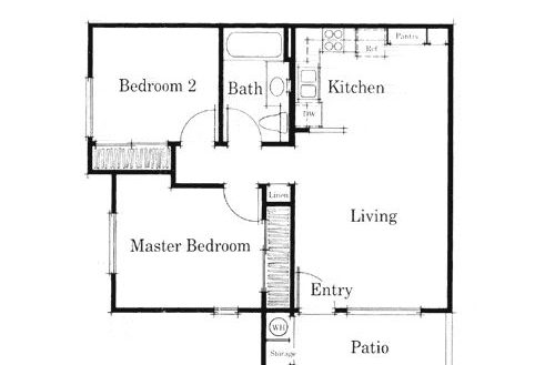 500x329 Simple House Drawing Plans