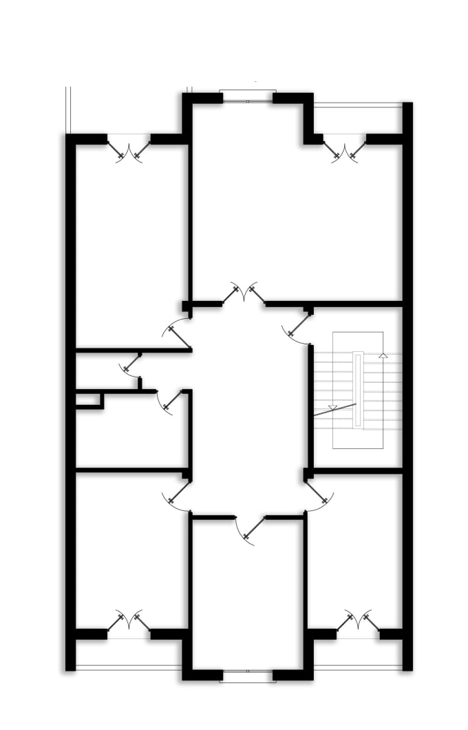 680x1060 draw architectural floor plans, elevation and section