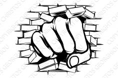 236x157 Brick Wall Construction Drawing Building Pencil Images Cracked