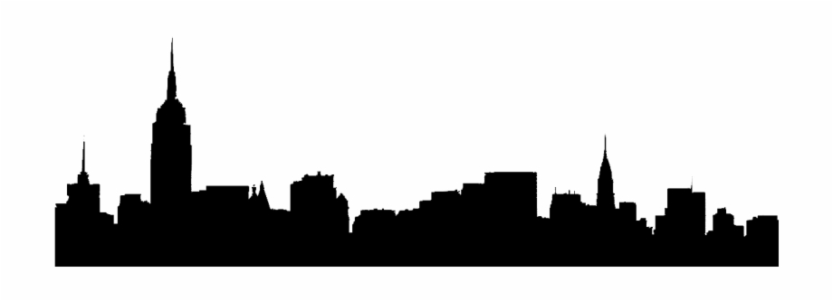 920x333 Pix For New York Skyline Outline Drawing